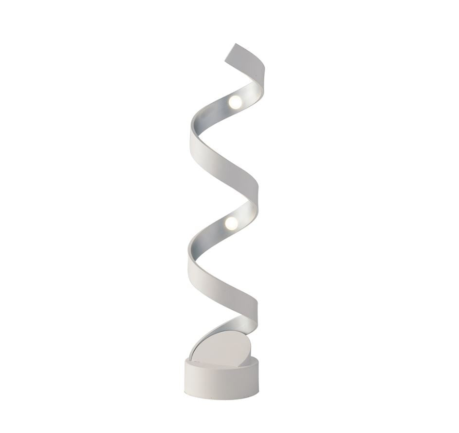 Lume LED spirale in alluminio bianco-argento o nero-oro 12W 740LM 3000-4000°k HELIX-L4 Lume LED spirale in alluminio bianco-argento o nero-oro 12W 740LM 3000-4000°k HELIX-L4